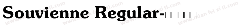 Souvienne Regular字体转换